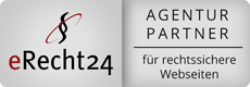 Wir sind Partner vor eRecht24!